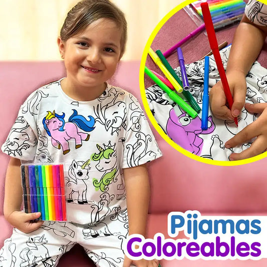 Pijamas coloreables